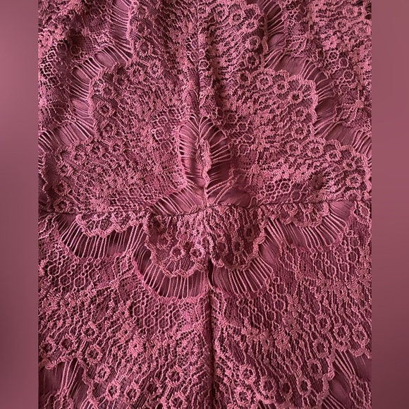 Free People Intimately Crochet Lace Shell Buttons Bodycon Slip Dress Size XS - Picture 3 of 16